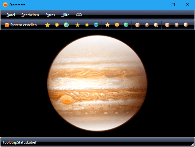Starcreate 0.0.0.1 (Screenshot)